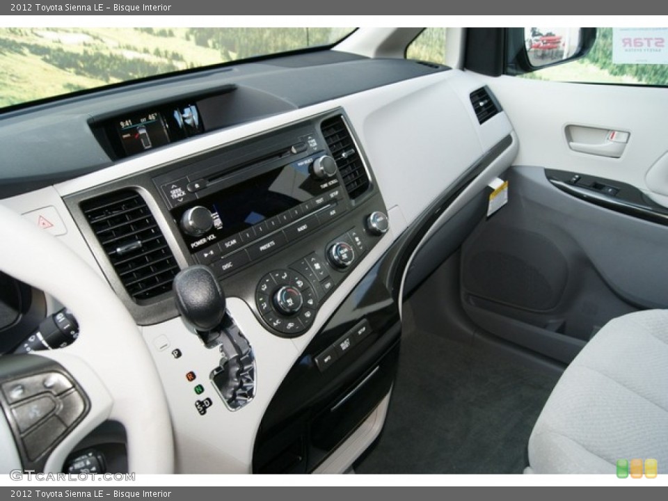 Bisque Interior Dashboard for the 2012 Toyota Sienna LE #55742835