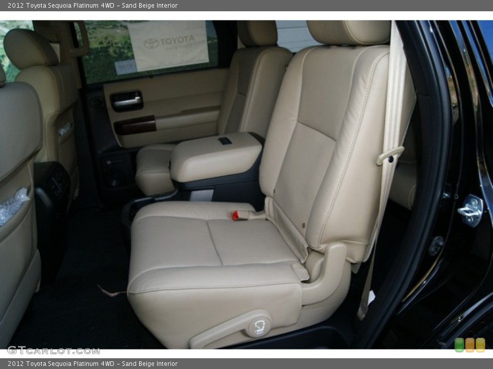Sand Beige Interior Photo for the 2012 Toyota Sequoia Platinum 4WD #55743324