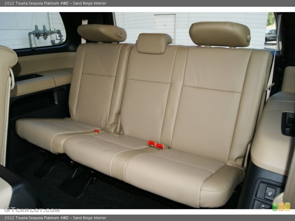 Sand Beige Interior Photo for the 2012 Toyota Sequoia Platinum 4WD #55743339