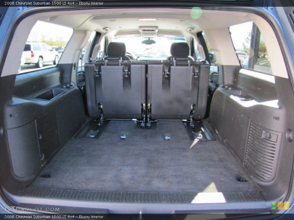 Ebony Interior Trunk for the 2008 Chevrolet Suburban 1500 LS 4x4 #55744302