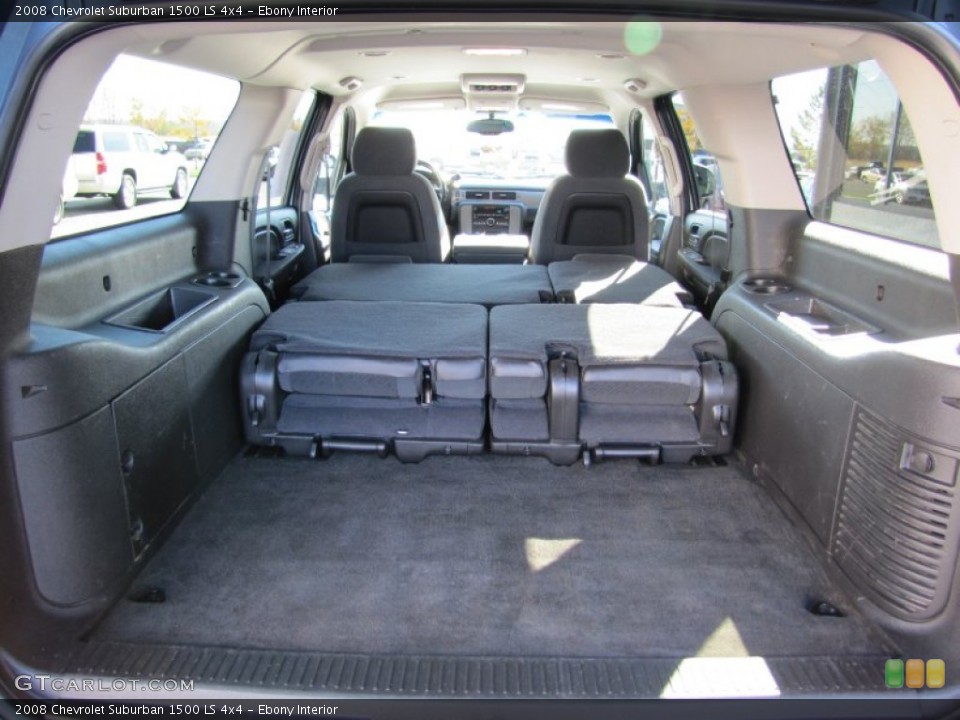 Ebony Interior Trunk for the 2008 Chevrolet Suburban 1500 LS 4x4 #55744311