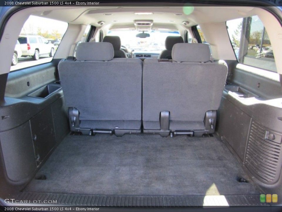Ebony Interior Trunk for the 2008 Chevrolet Suburban 1500 LS 4x4 #55744323