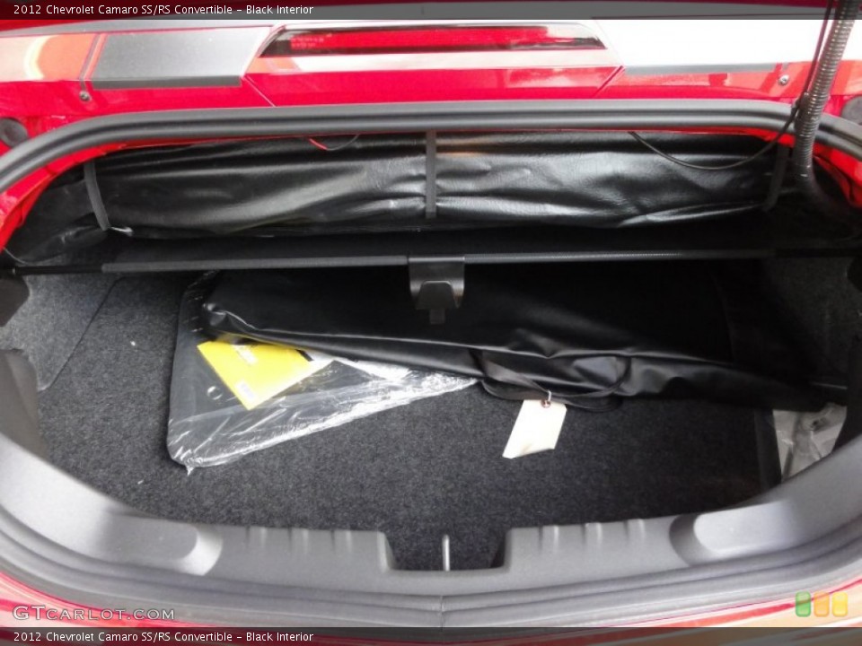 Black Interior Trunk for the 2012 Chevrolet Camaro SS/RS Convertible #55744986