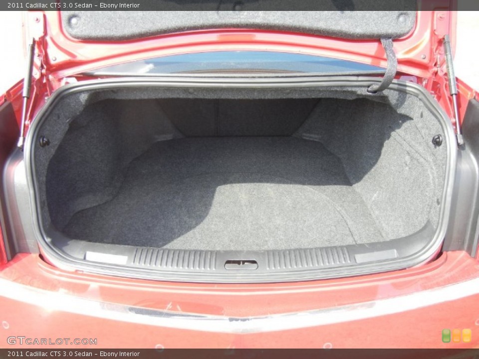 Ebony Interior Trunk for the 2011 Cadillac CTS 3.0 Sedan #55745622