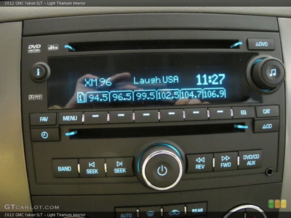 Light Titanium Interior Audio System for the 2012 GMC Yukon SLT #55745801
