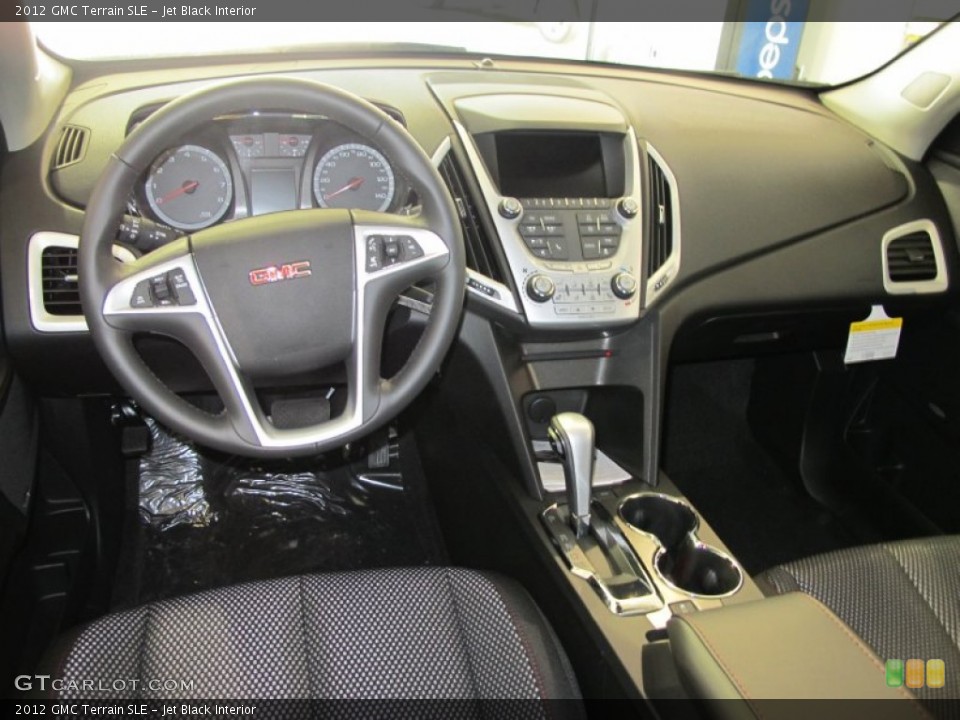 Jet Black Interior Dashboard for the 2012 GMC Terrain SLE #55746080