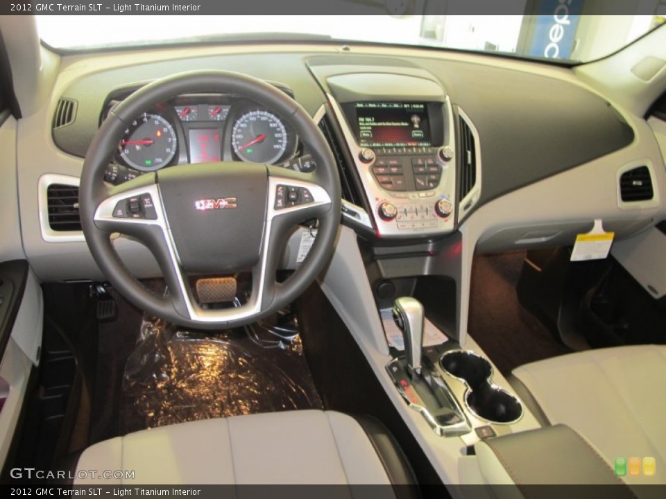 Light Titanium Interior Dashboard for the 2012 GMC Terrain SLT #55746235