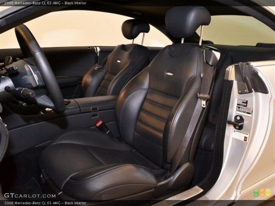 Black Interior Photo for the 2008 Mercedes-Benz CL 63 AMG #55749441