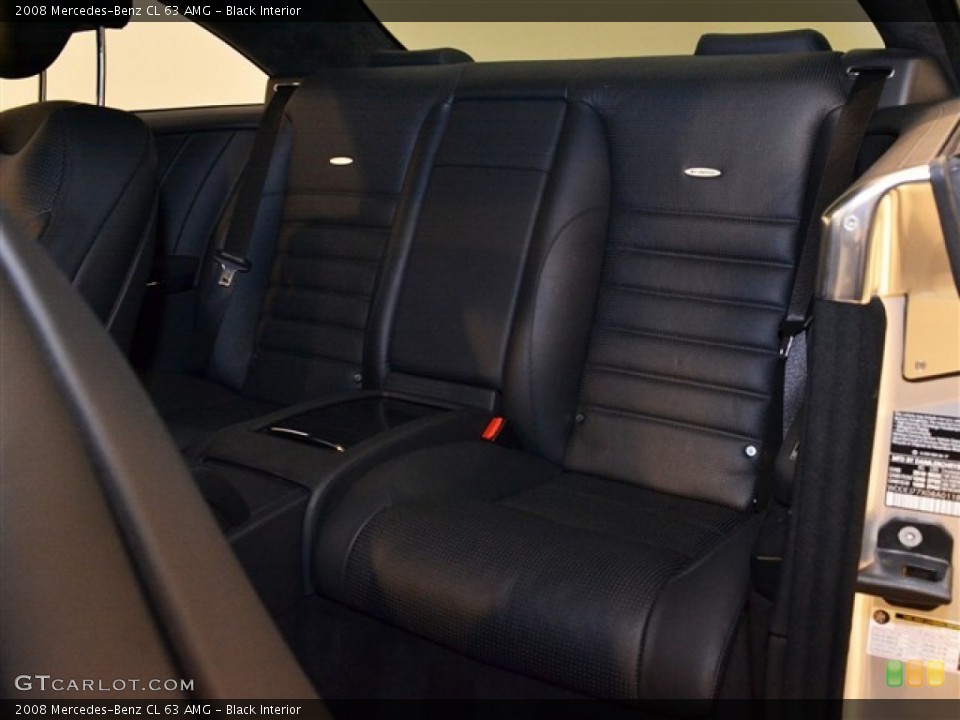 Black Interior Photo for the 2008 Mercedes-Benz CL 63 AMG #55749451