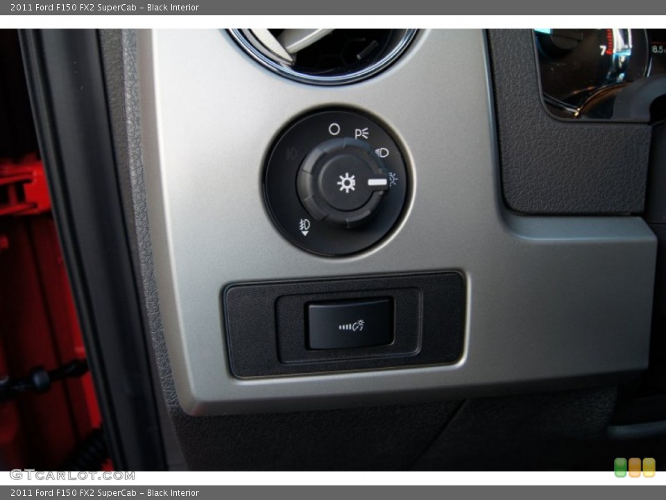 Black Interior Controls for the 2011 Ford F150 FX2 SuperCab #55751022