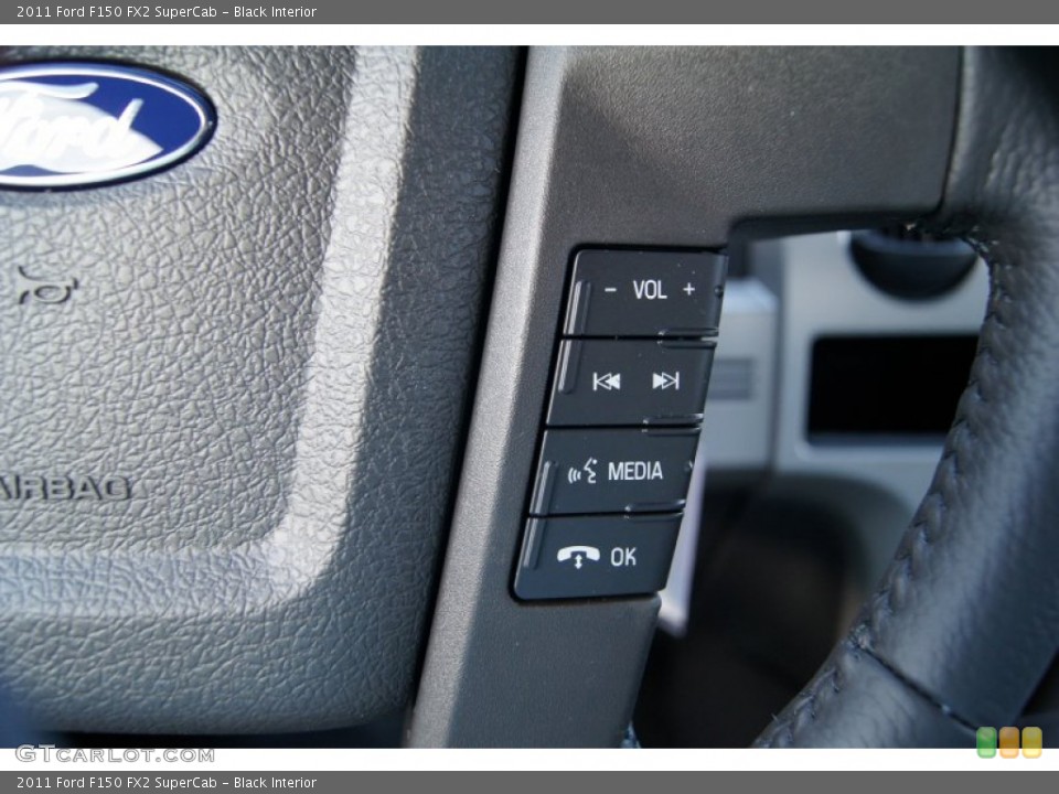 Black Interior Controls for the 2011 Ford F150 FX2 SuperCab #55751050