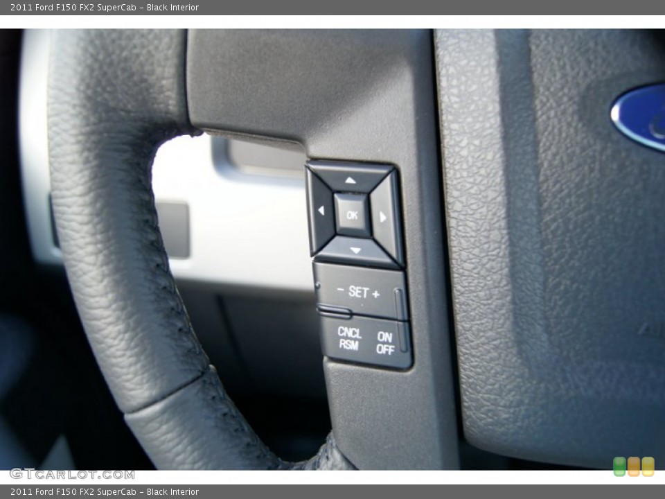 Black Interior Controls for the 2011 Ford F150 FX2 SuperCab #55751055