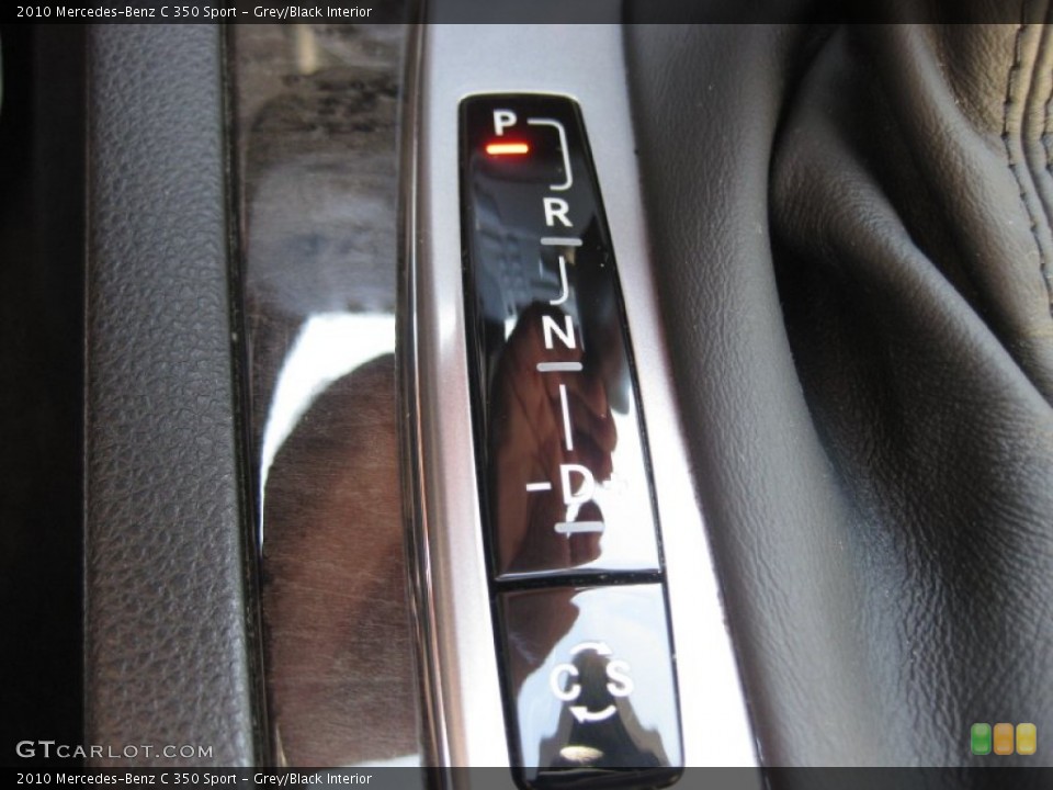 Grey/Black Interior Transmission for the 2010 Mercedes-Benz C 350 Sport #55752360