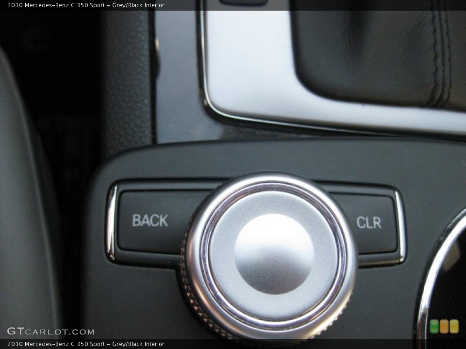 Grey/Black Interior Controls for the 2010 Mercedes-Benz C 350 Sport #55752366