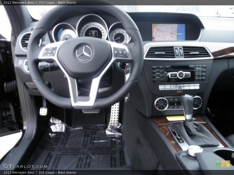 Black Interior Transmission for the 2012 Mercedes-Benz C 350 Coupe #55752801