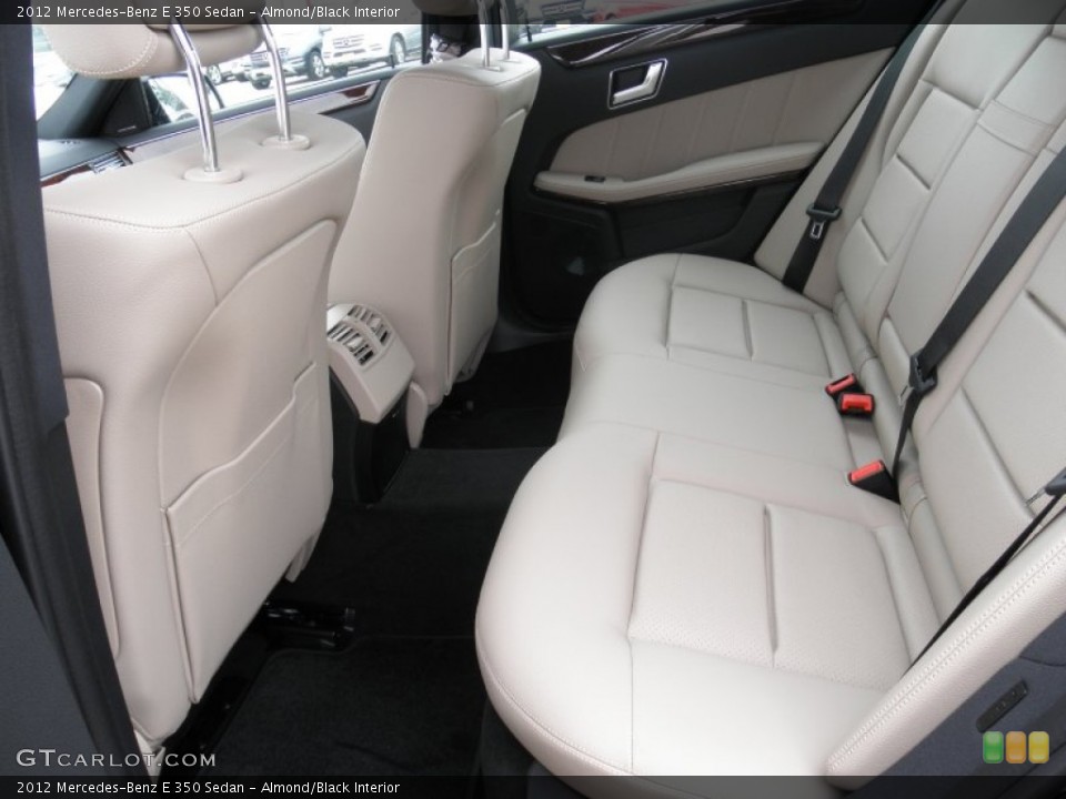 Almond/Black Interior Photo for the 2012 Mercedes-Benz E 350 Sedan #55753095