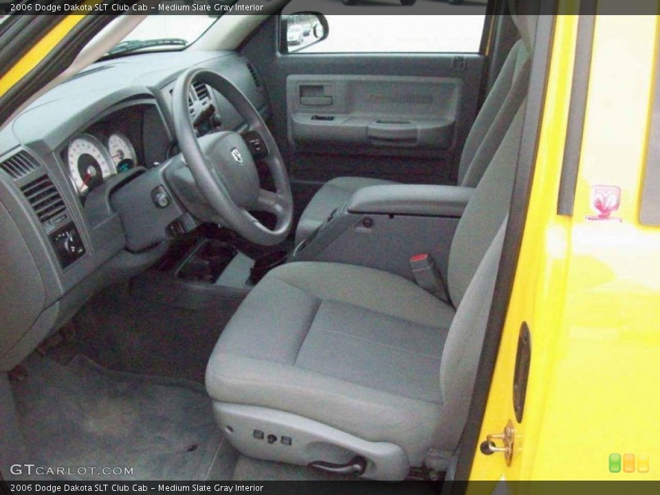 Medium Slate Gray Interior Photo for the 2006 Dodge Dakota SLT Club Cab #55753989