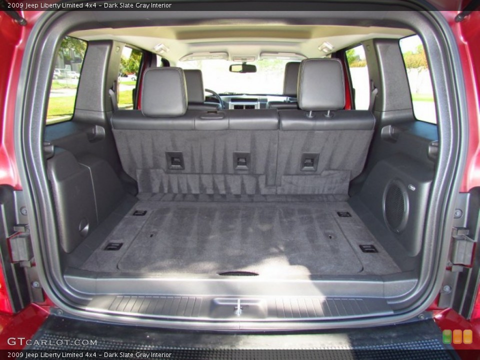 Dark Slate Gray Interior Trunk for the 2009 Jeep Liberty Limited 4x4 #55756167