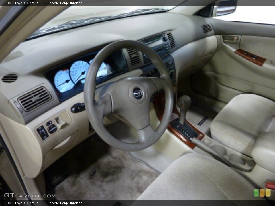Pebble Beige Interior Photo for the 2004 Toyota Corolla LE #55757481