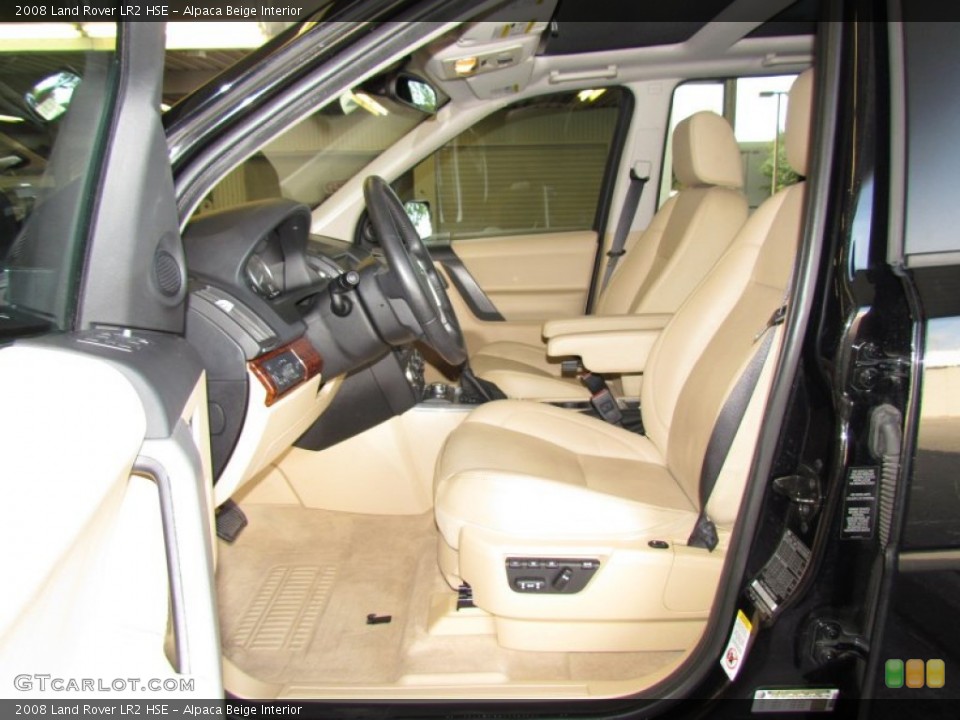 Alpaca Beige Interior Photo for the 2008 Land Rover LR2 HSE #55757900
