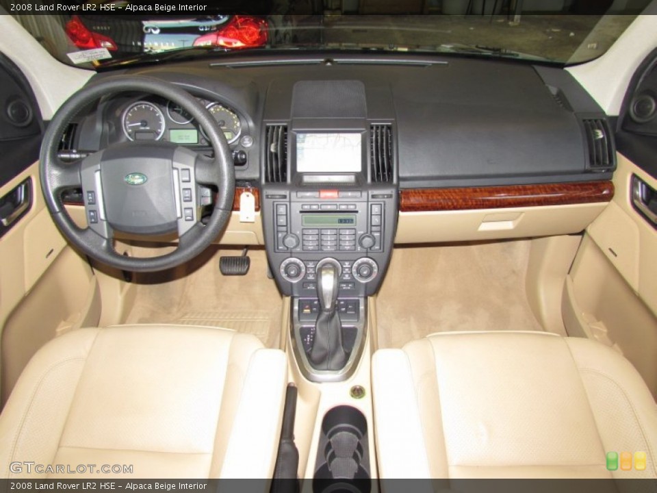 Alpaca Beige Interior Dashboard for the 2008 Land Rover LR2 HSE #55757943