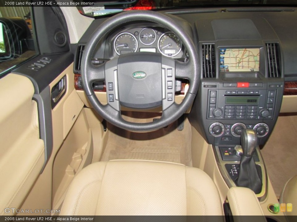 Alpaca Beige Interior Dashboard for the 2008 Land Rover LR2 HSE #55757953