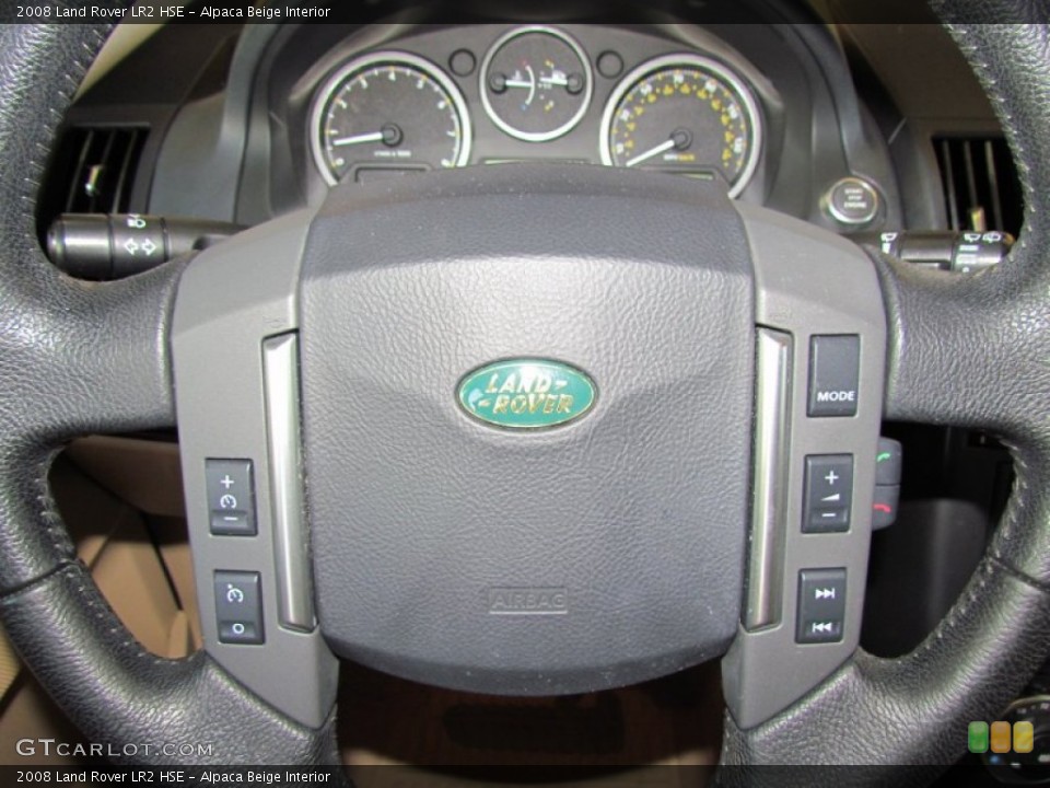 Alpaca Beige Interior Controls for the 2008 Land Rover LR2 HSE #55757963