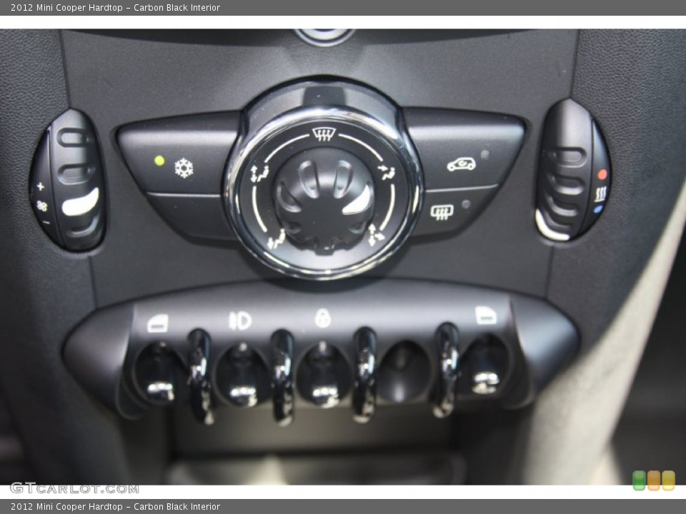 Carbon Black Interior Controls for the 2012 Mini Cooper Hardtop #55762517
