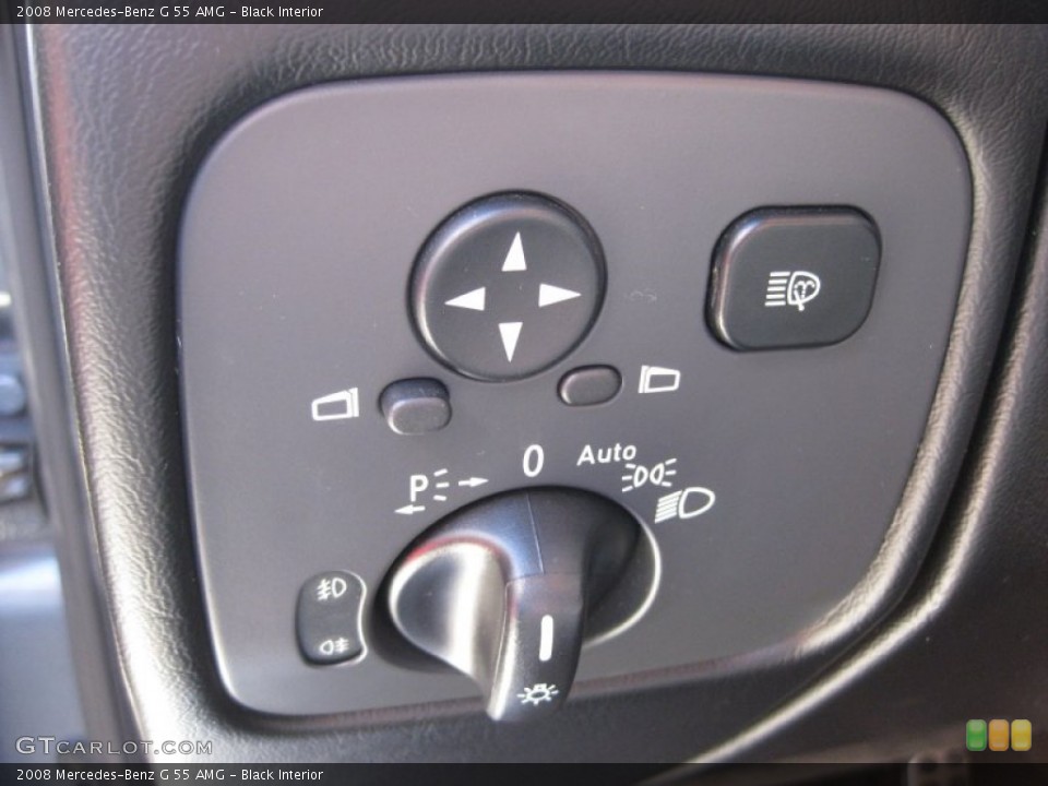Black Interior Controls for the 2008 Mercedes-Benz G 55 AMG #55762835