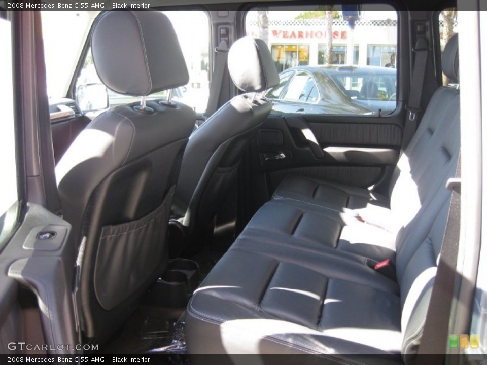 Black Interior Photo for the 2008 Mercedes-Benz G 55 AMG #55762950