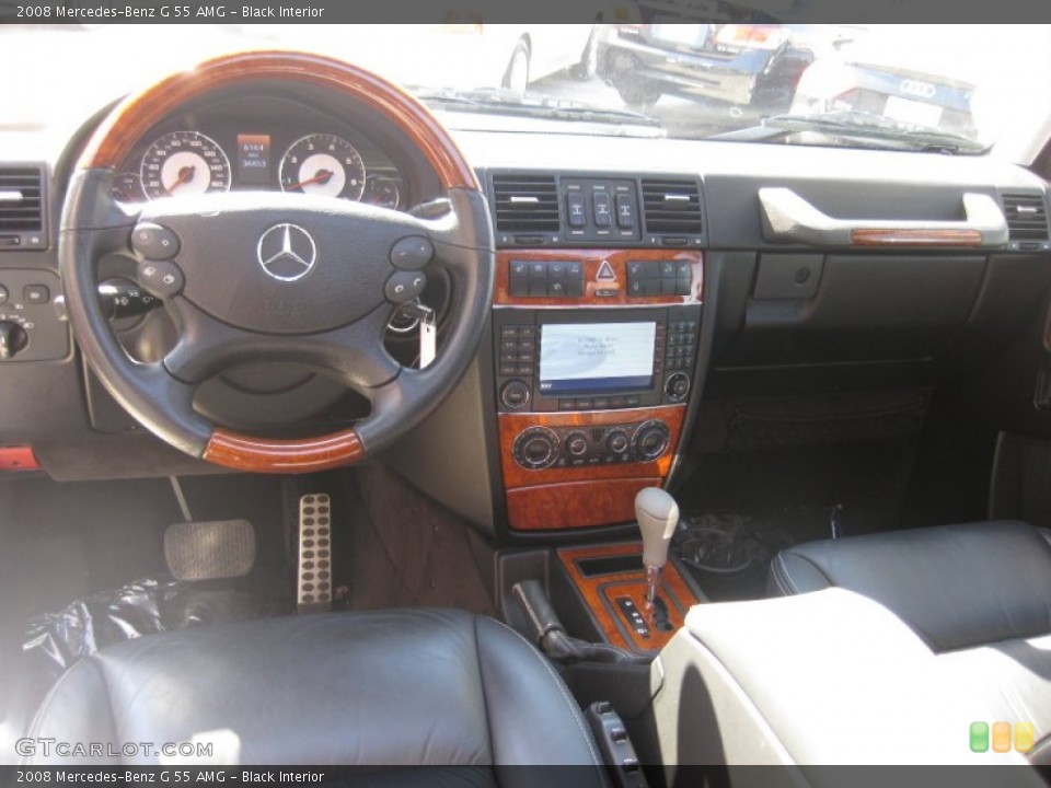 Black Interior Dashboard for the 2008 Mercedes-Benz G 55 AMG #55762966