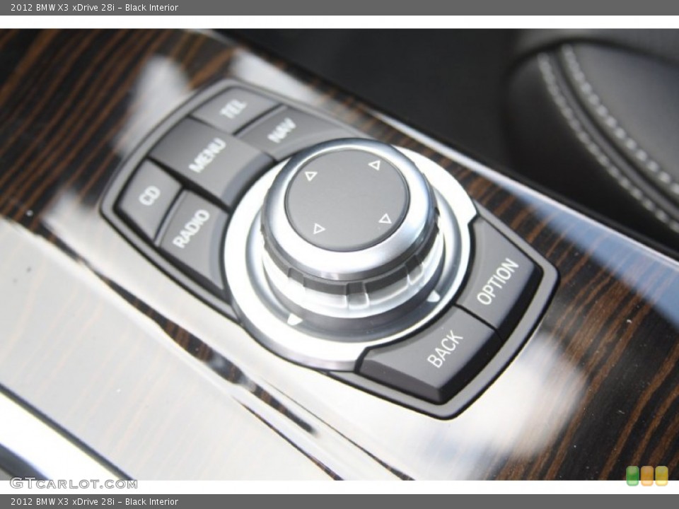 Black Interior Controls for the 2012 BMW X3 xDrive 28i #55763011