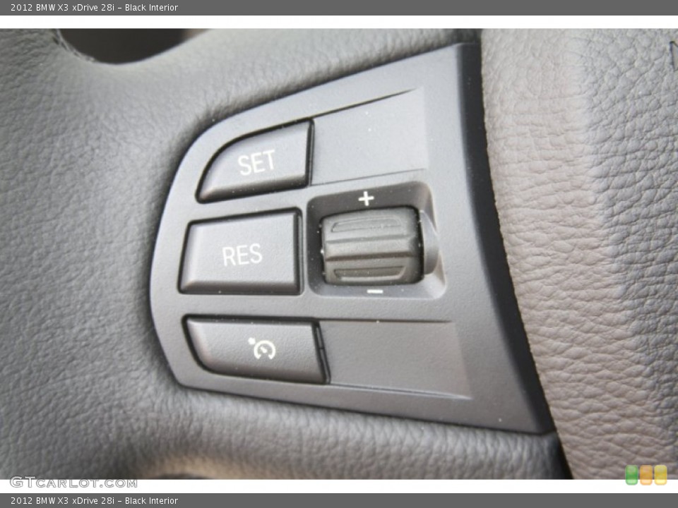 Black Interior Controls for the 2012 BMW X3 xDrive 28i #55763030