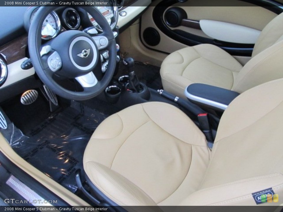 Gravity Tuscan Beige Interior Photo for the 2008 Mini Cooper S Clubman #55764486