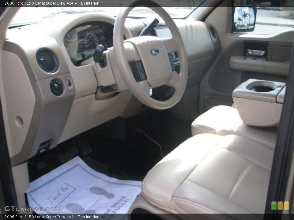 Tan Interior Photo for the 2006 Ford F150 Lariat SuperCrew 4x4 #55764740