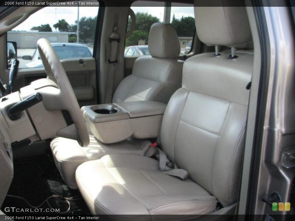 Tan Interior Photo for the 2006 Ford F150 Lariat SuperCrew 4x4 #55764749