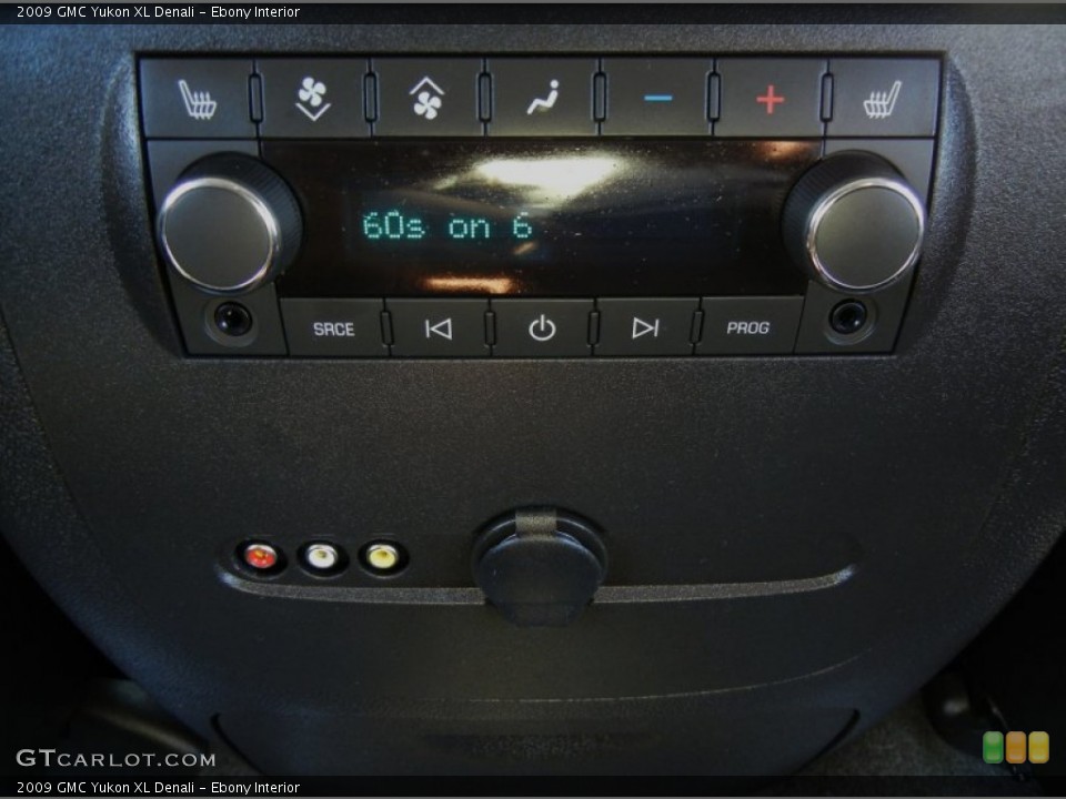 Ebony Interior Controls for the 2009 GMC Yukon XL Denali #55764925