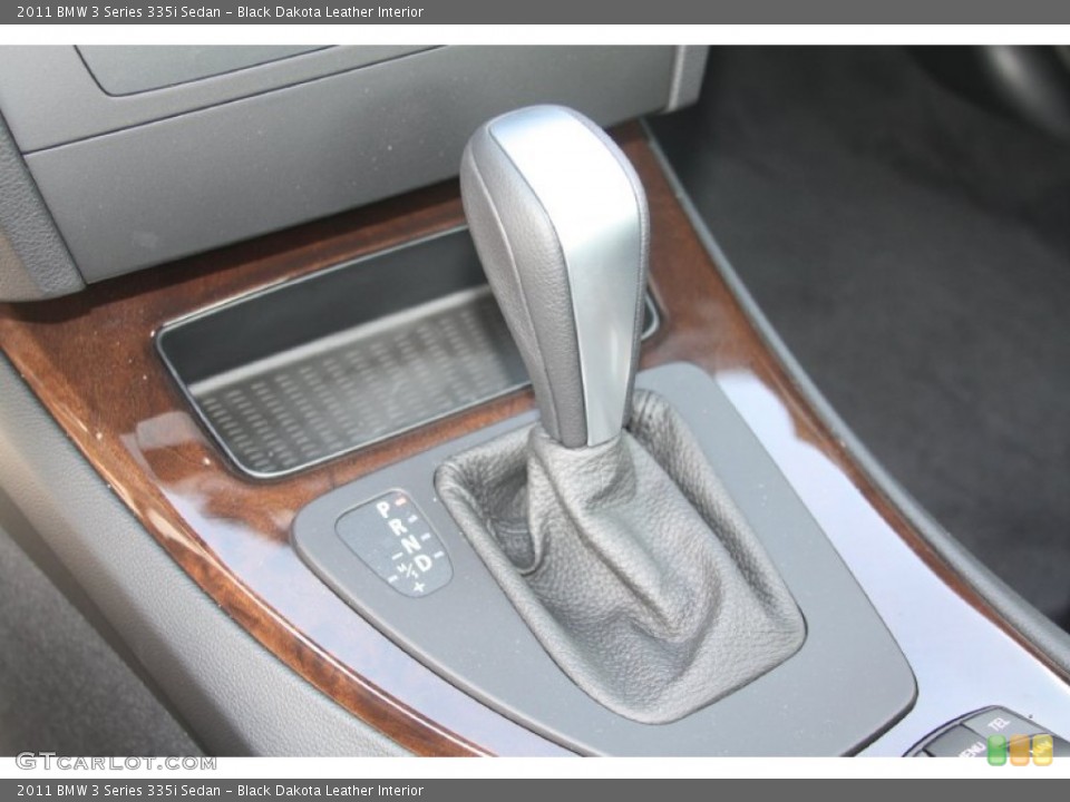 Black Dakota Leather Interior Transmission for the 2011 BMW 3 Series 335i Sedan #55765061