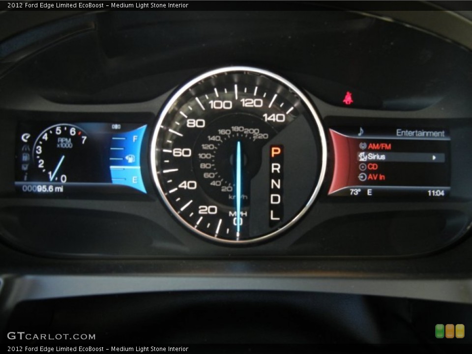 Medium Light Stone Interior Gauges for the 2012 Ford Edge Limited EcoBoost #55765118