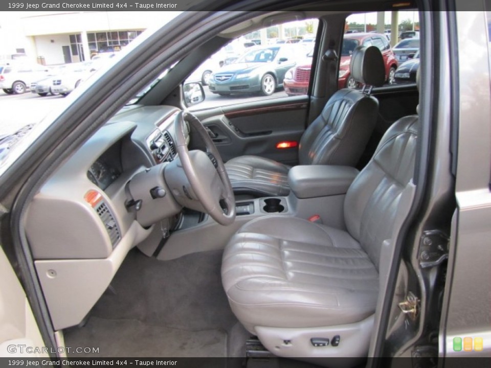 Taupe Interior Photo for the 1999 Jeep Grand Cherokee Limited 4x4 #55765527