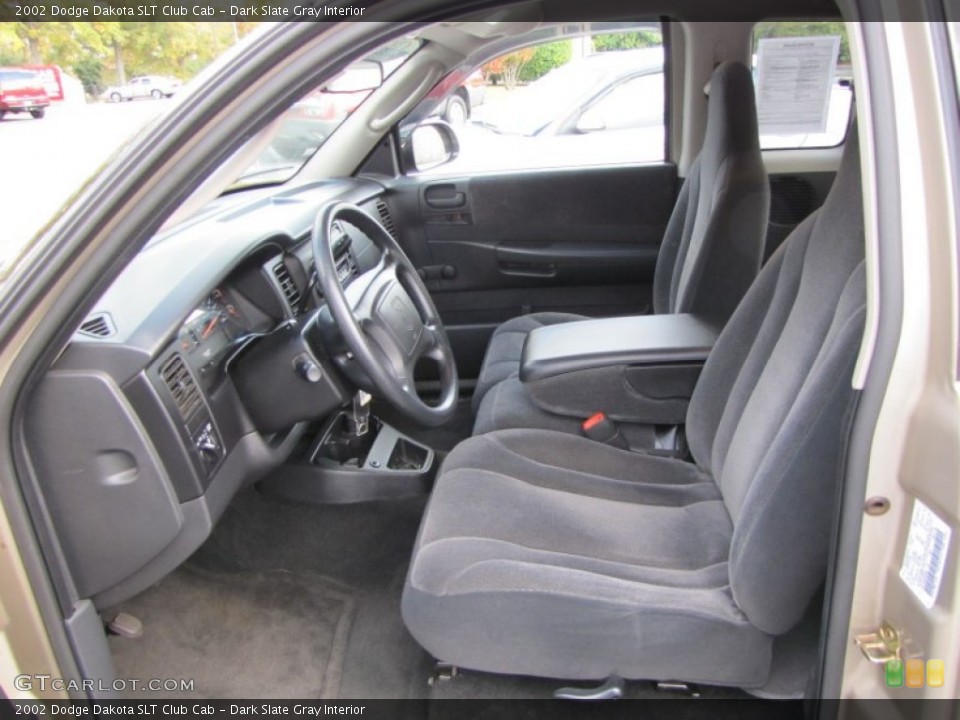 Dark Slate Gray Interior Photo for the 2002 Dodge Dakota SLT Club Cab #55767968