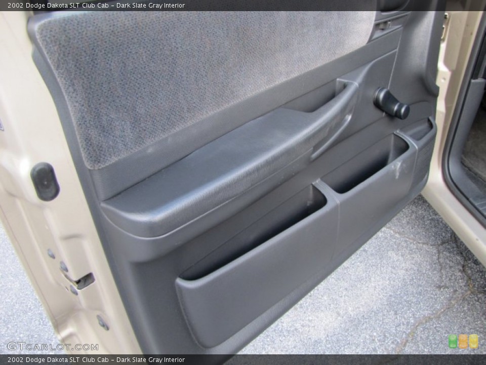 Dark Slate Gray Interior Door Panel for the 2002 Dodge Dakota SLT Club Cab #55767974