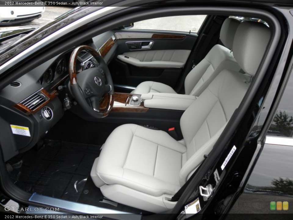 Ash/Black Interior Photo for the 2012 Mercedes-Benz E 350 Sedan #55769681