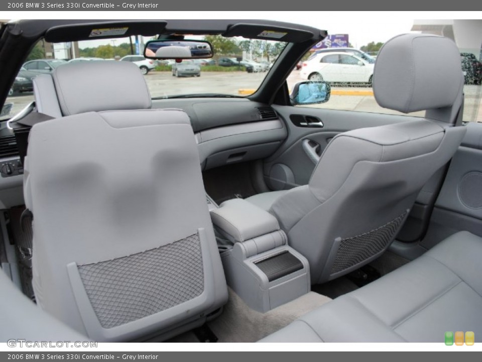 Grey Interior Photo for the 2006 BMW 3 Series 330i Convertible #55772112
