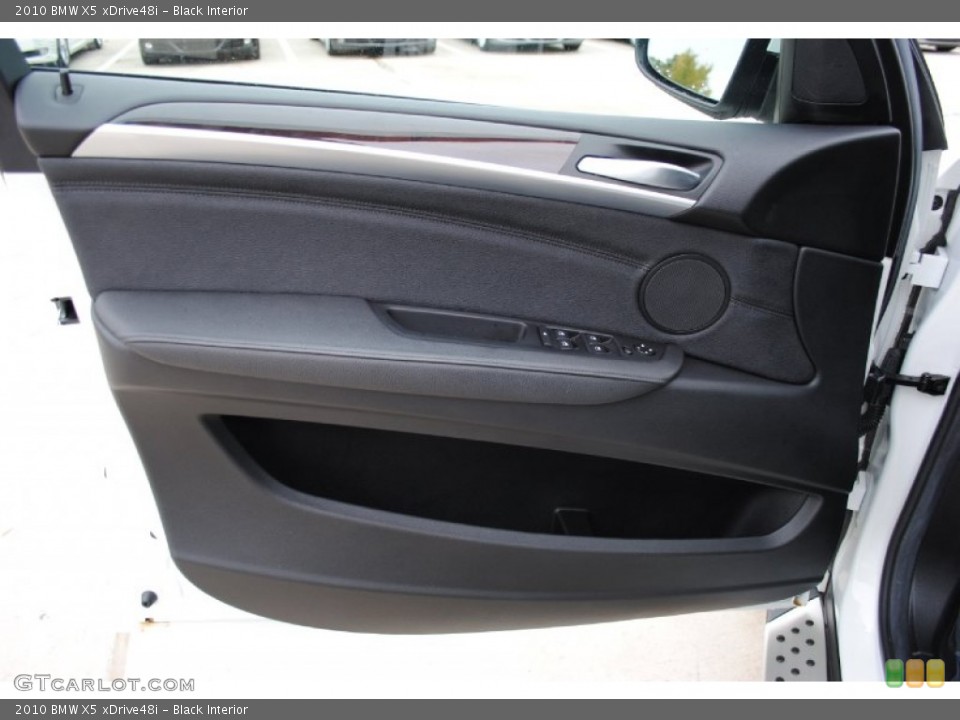 Black Interior Door Panel for the 2010 BMW X5 xDrive48i #55772321