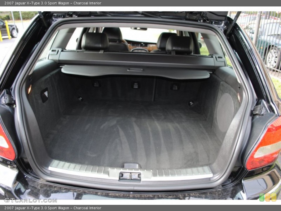 Charcoal Interior Trunk for the 2007 Jaguar X-Type 3.0 Sport Wagon #55773617
