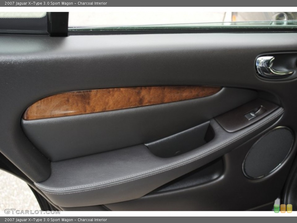 Charcoal Interior Door Panel for the 2007 Jaguar X-Type 3.0 Sport Wagon #55773719