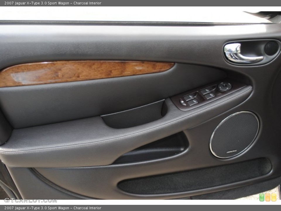 Charcoal Interior Door Panel for the 2007 Jaguar X-Type 3.0 Sport Wagon #55773748