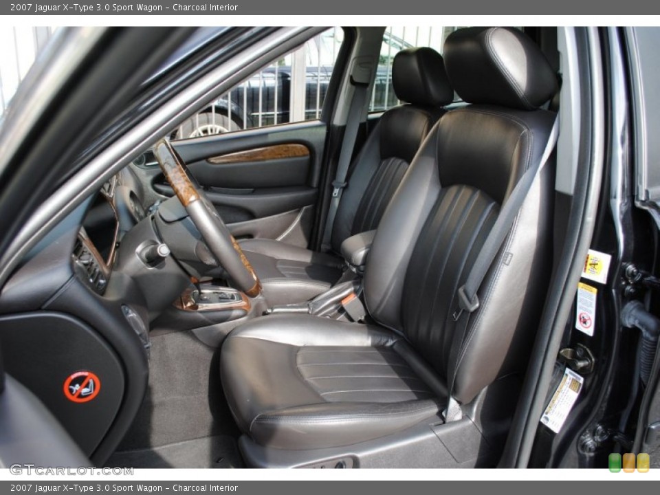 Charcoal Interior Photo for the 2007 Jaguar X-Type 3.0 Sport Wagon #55773758