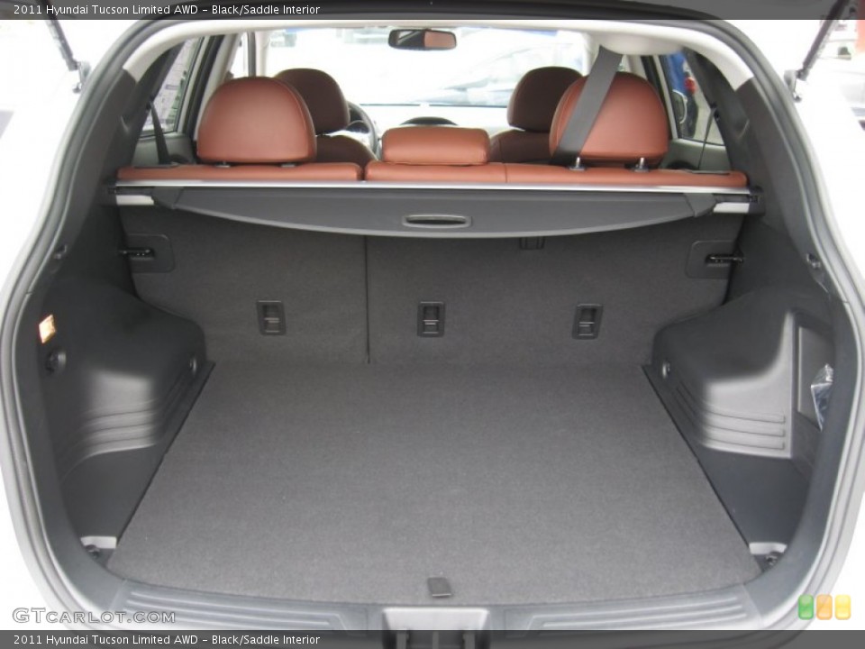 Black/Saddle Interior Trunk for the 2011 Hyundai Tucson Limited AWD #55776571